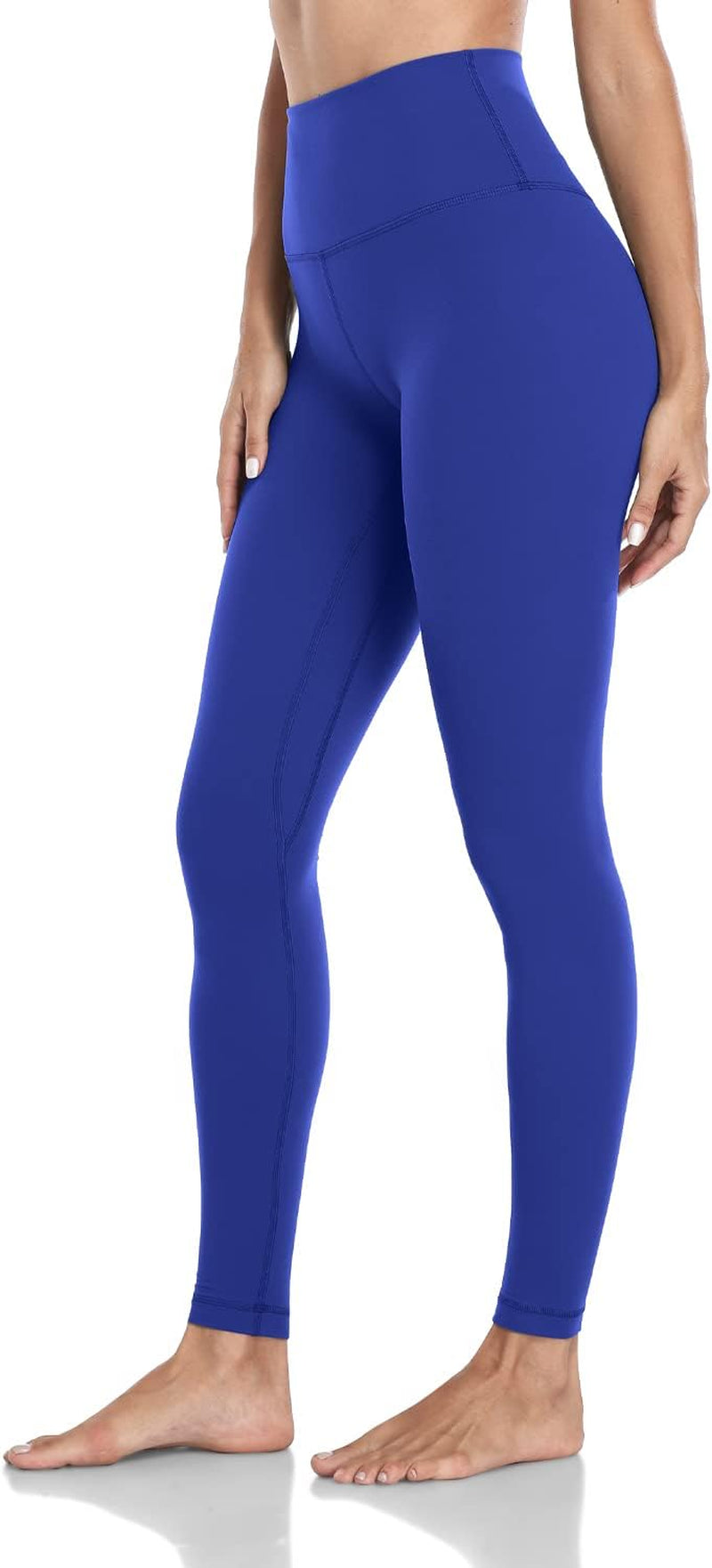 Essential Leggings, High Waisted Compression Soft Pants Workout Athletic Yoga Pants 28"